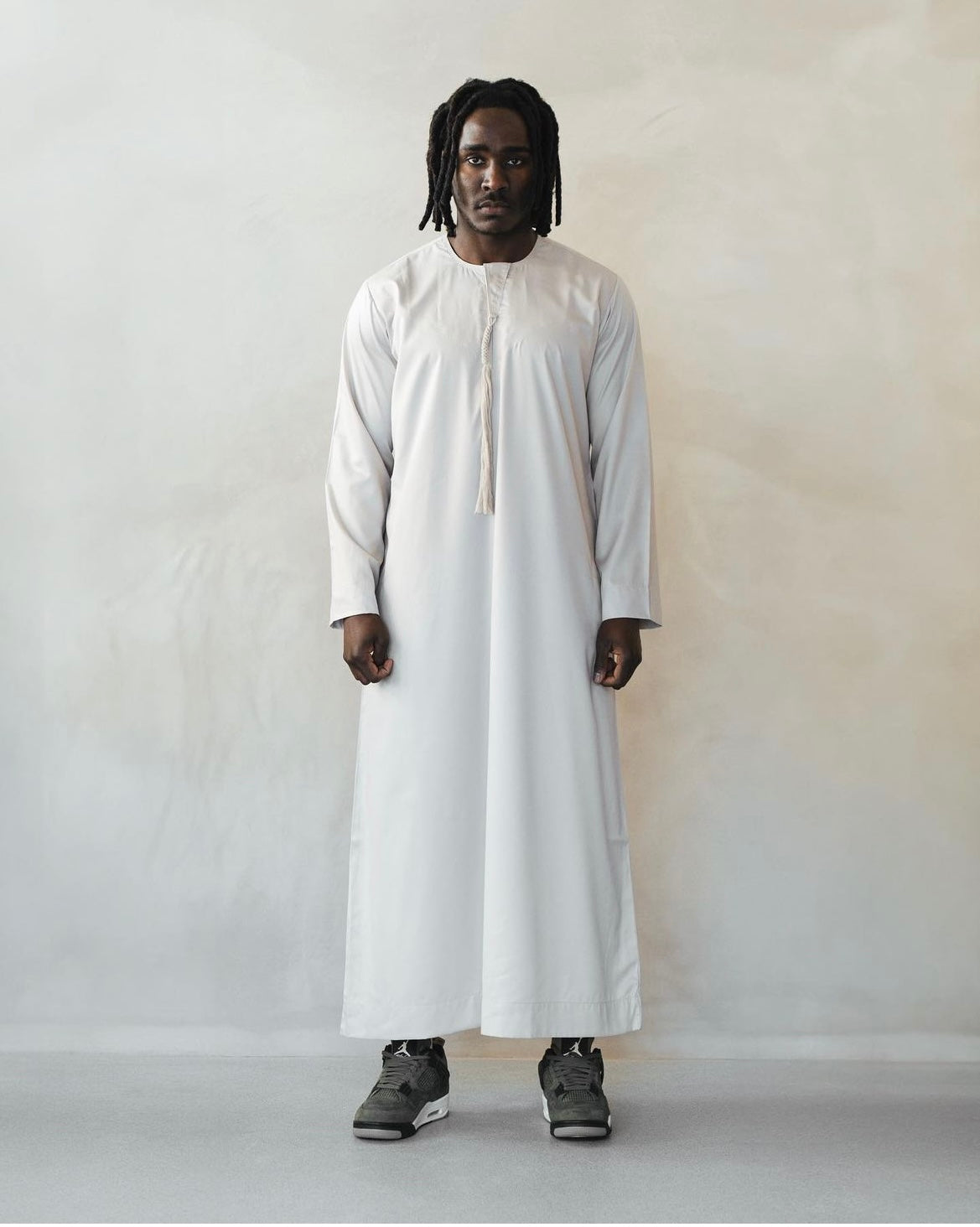 Cream Emirati thobes