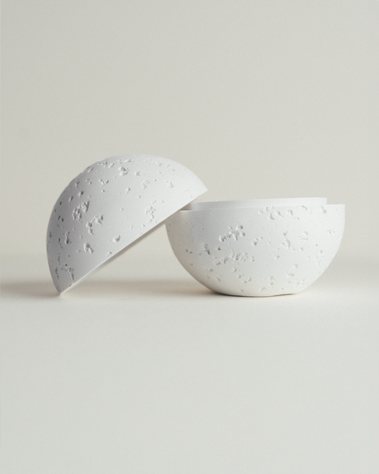 Matte White Incense/bakhoor Burner