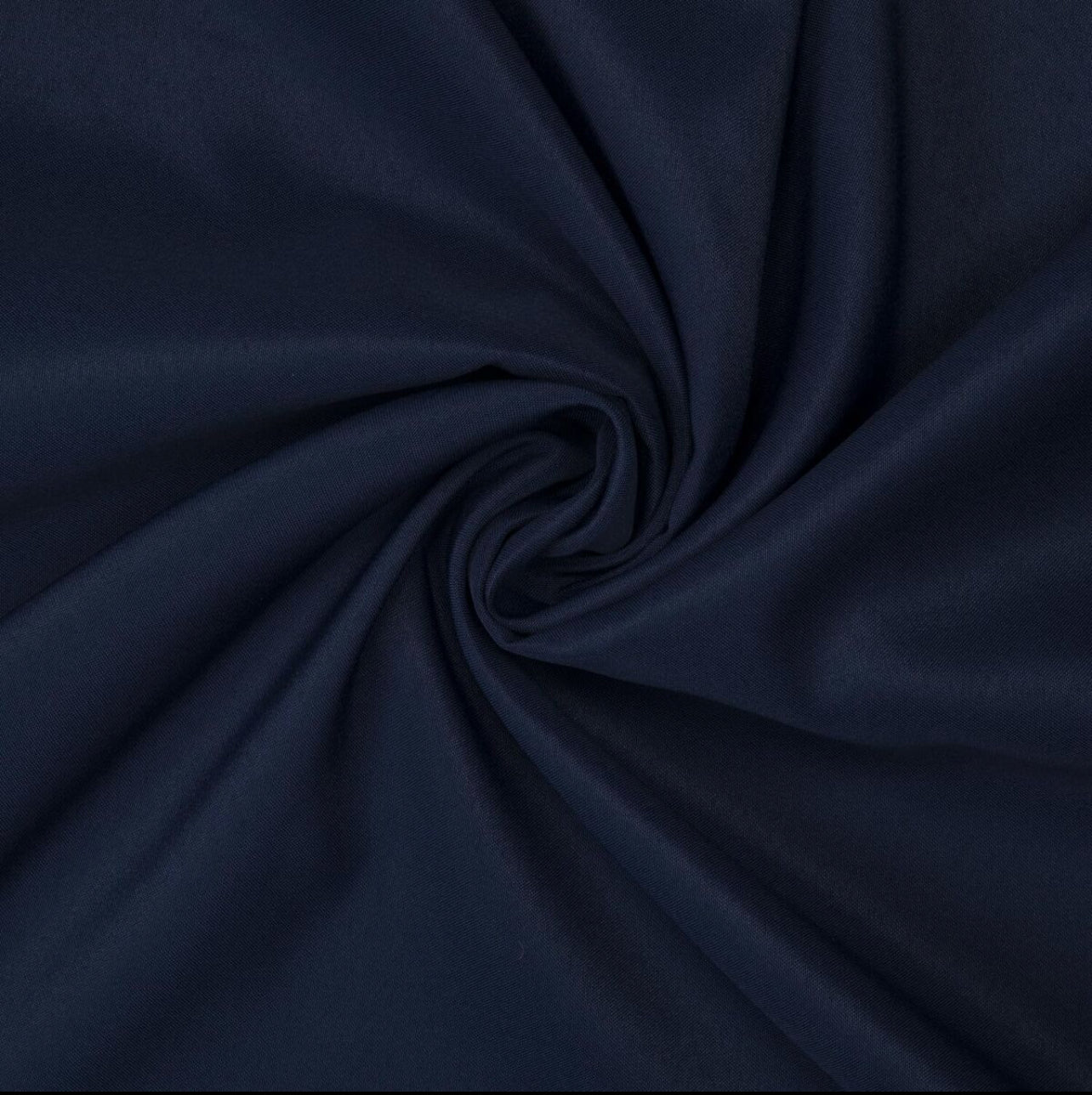 Navy Blue Chiffon Scarf