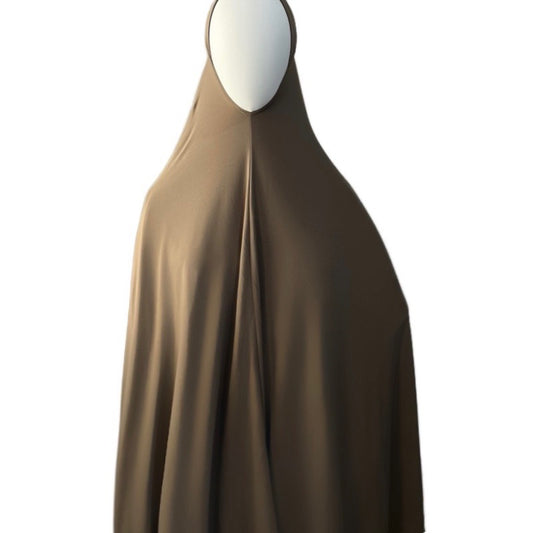 Sand Premium Jersey Long Prayer Pull-on Hijab