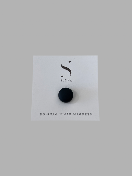 Black Matte Hijab Magnet