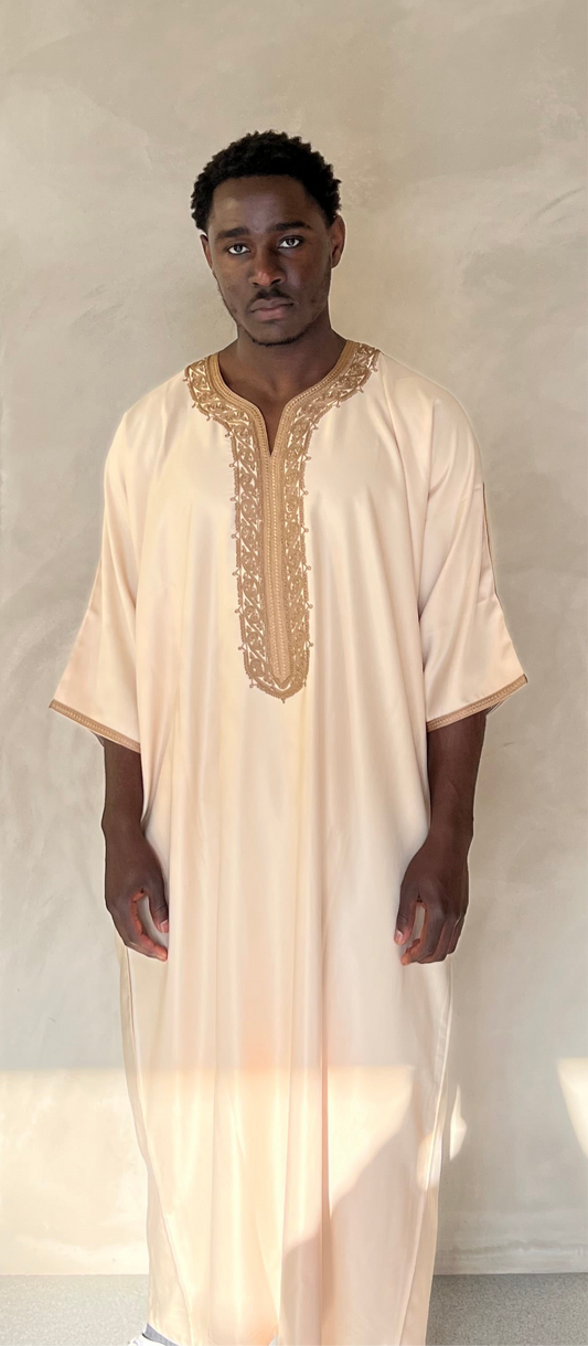 Warm Sand Moroccan Thobe